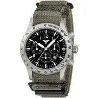 KHS - .PLASSC.DFSGO - Montre Bracelet - Hommes - Solaire - PLATOON Steel Solar Chronograph