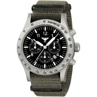 KHS - .PLASSC.NSGO - Montre Bracelet - Hommes - Solaire - PLATOON Steel Solar Chronograph