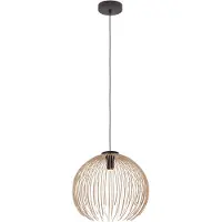 Eglo Suspension design Alhabia Ø 39cm brun sable