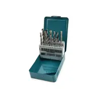 Makita D-46202 Drill Set 18 Units Bleu