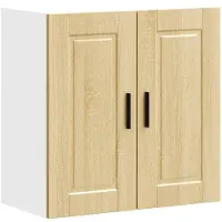vidaXL Armoire suspendue de cuisine Porto Chêne Sonoma Matériau dérivé du bois