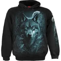 Spiral Sweat-shirt à capuche de - Forest Guardians - S - 4XL - pour Homme - noir - Taille XL
