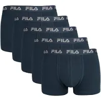 FILA Boxers bleu foncé / gris clair