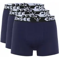 Chiemsee Boxers bleu foncé / noir / blanc