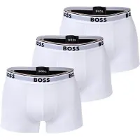 BOSS 3-pack Boxer Trunks White XL 3 stk.