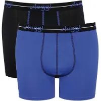 Sloggi Boxers bleu / noir