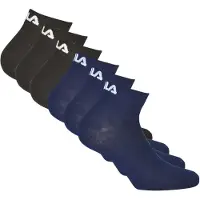 FILA Chaussettes bleu / noir / blanc