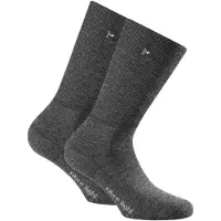 Rohner Socks Chaussettes de sport anthracite / blanc