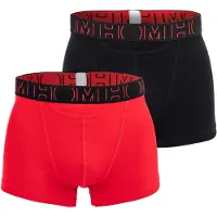 Hom Boxers bleu marine / rouge