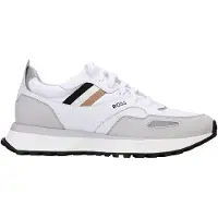 BOSS Baskets basses 'Jonah' noisette / gris clair / noir / blanc