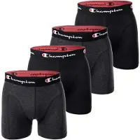Champion Boxers gris / rouge / noir / blanc