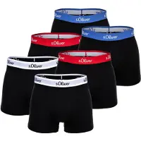 s.Oliver Boxers bleu / rouge feu / noir / blanc