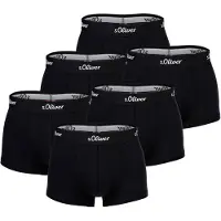 s.Oliver Boxers noir / blanc