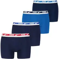 Puma Boxers bleu / marine / rouge / blanc
