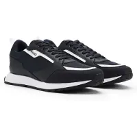 HUGO Baskets basses 'Icelin' bleu foncé / blanc
