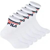 FILA Chaussettes de sport bleu marine / rouge sang / blanc
