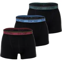 Hom Boxers 'Tiago' saphir / vert foncé / lie de vin / noir