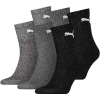Puma Chaussettes gris foncé / noir / blanc