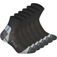 FILA Chaussettes de sport noir / blanc
