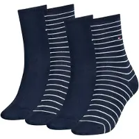Tommy Hilfiger Chaussettes bleu foncé / blanc