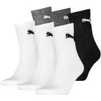 Puma Chaussettes gris / noir / blanc