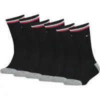 Tommy Hilfiger Chaussettes gris / rouge / noir / blanc