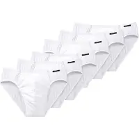 Schiesser Slip noir / blanc