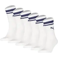 Puma Chaussettes de sport bleu marine / blanc