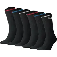 Puma Chaussettes de sport bleu / rouge / noir / blanc