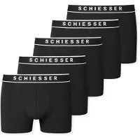 Schiesser Boxers noir / blanc