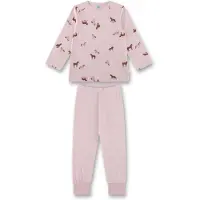 Sanetta Pyjama marron / rose