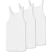 Schiesser Maillot de corps blanc