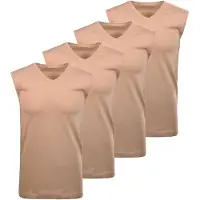 Ragman Maillot de corps beige / nude