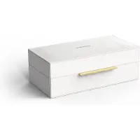 DECOR WALTHER Boîte de Stockage Decor Walther Brownie BOX Petit Blanc