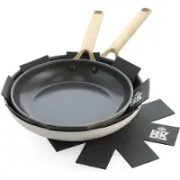 BK Sublime Set de Poêles à Frire 24 + 28 cm Crème