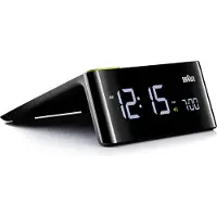 Braun 66054 BNC 016 BKEU LED Wecker schwarz