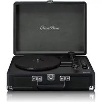 Lenco Platine vinyle Bluetooth avec enceintes intégrées - Classic Phono - TT-115BK - Noir