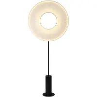 10 HEURES 10 Iris Totem Lampadaire Ø 80 cm | Black Marble