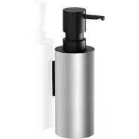 DECOR WALTHER Distributeur de Savon Decor Walther Mikado TEC WSP Modèle Mural Acier Inox Mat Noir Mat