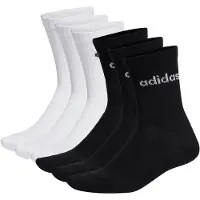 Adidas Chaussettes '6er-Pack' noir / blanc