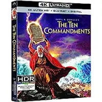 Import The Ten Commandments 1956 Blu-ray 4K Ultra HD