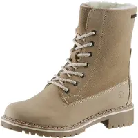 Tamaris Bottines à lacets beige