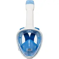 Atlantis Masque de Snorkeling Atlantis Full Face Mask White/Blue-S/M