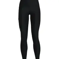 Under Armour Leggings Femme HeatGear Armor Taille Haute Poche, Noir (001)/Blanc, XX-Large