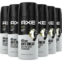 Axe 6 déodorants 150 ml Gold