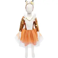 Great Pretenders Robe De Renard Avec Coiffe Taille 3-4 Ans