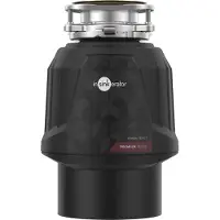 Insinkerator Broyeur de déchets de cuisine Premium 550 EC - Broyeur de déchets de cuisine avec moteur à induction de 0,5 CV & interrupteur à air