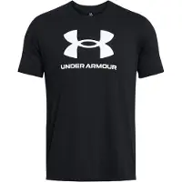 Under Armour Sportstyle Logo Short Sleeve T-shirt Noir S / Regular Homme