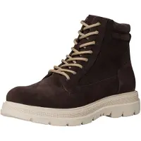 s.Oliver Bottines à lacets beige / brun foncé