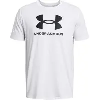 Under Armour T-Shirt fonctionnel noir / blanc